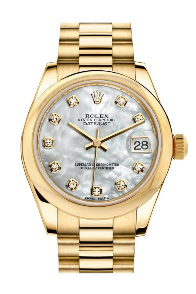rolex presidential mother of pearl