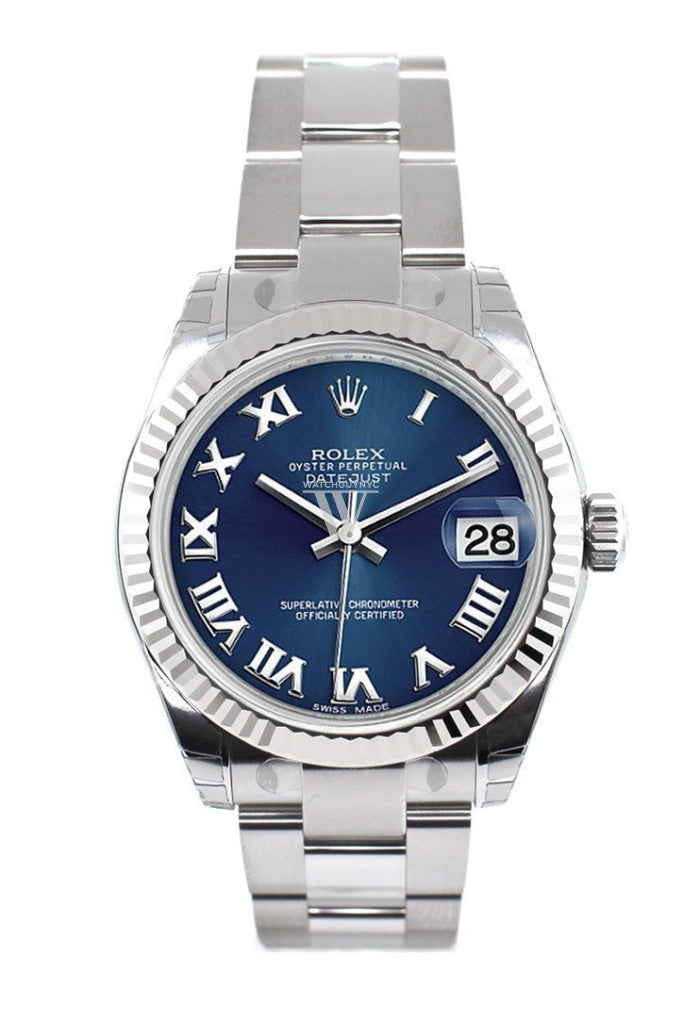 Datejust 31 blue top