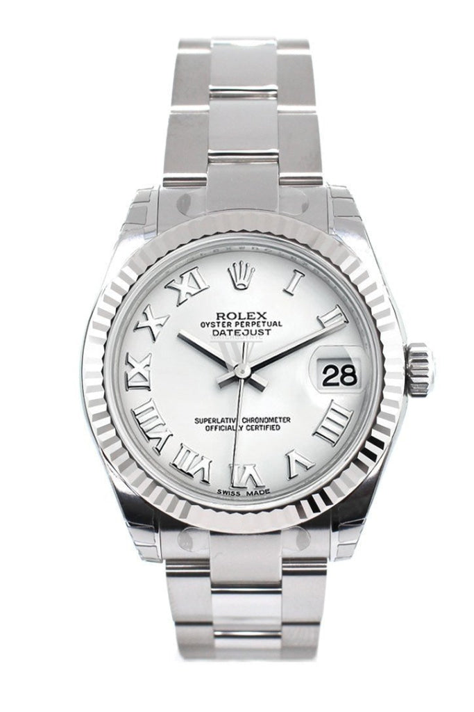 Datejust 31 top white gold
