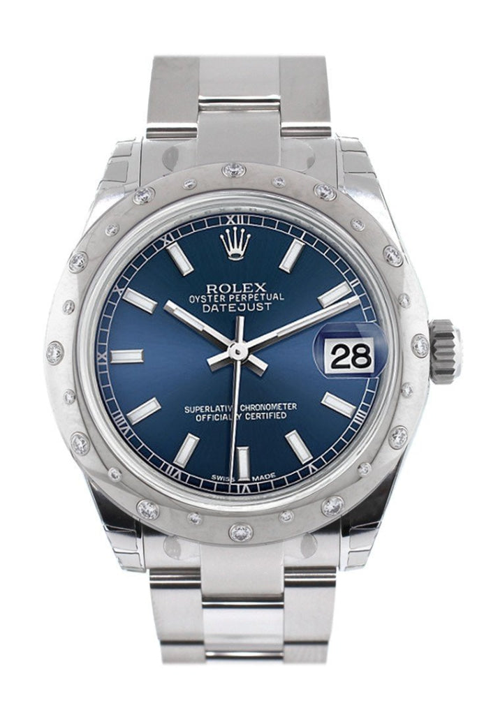 Rolex lady datejust 31 blue dial outlet