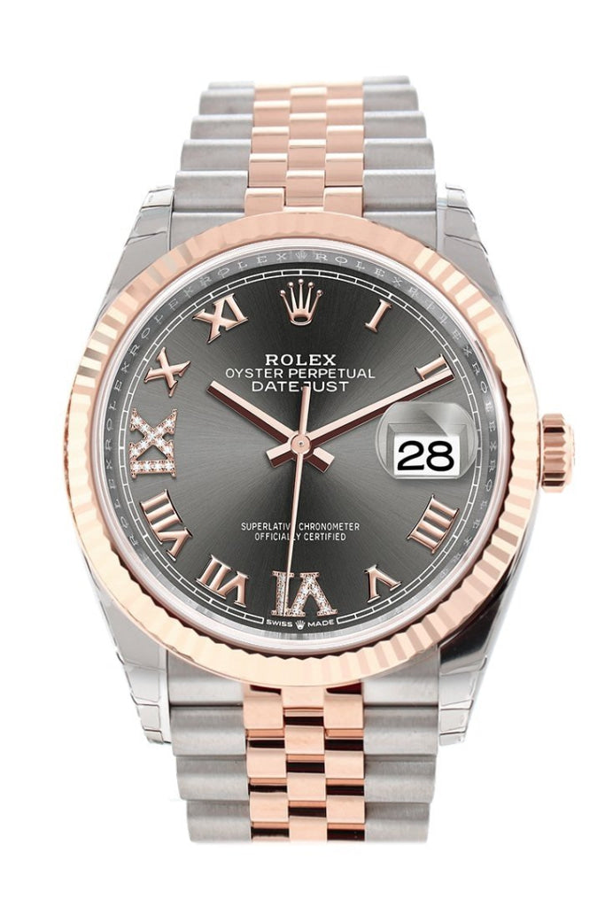 Rolex datejust 36 deals rhodium dial