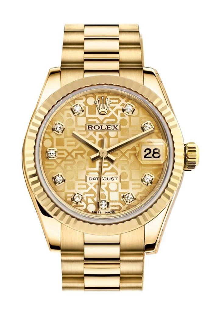 Rolex jubilee online diamond dial