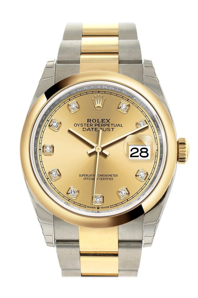 Rolex datejust on sale domed bezel