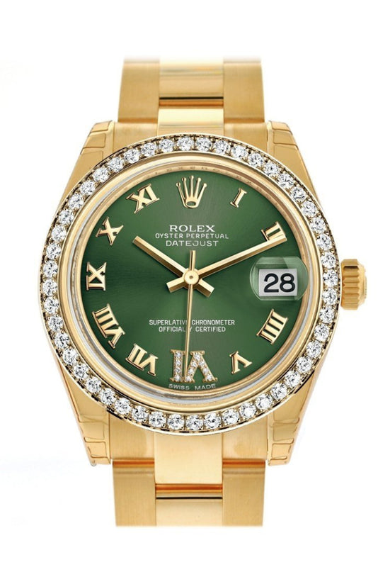 Datejust 31 olive green store