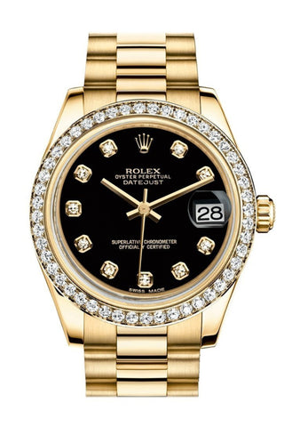 Rolex oyster perpetual datejust 18k gold diamond store