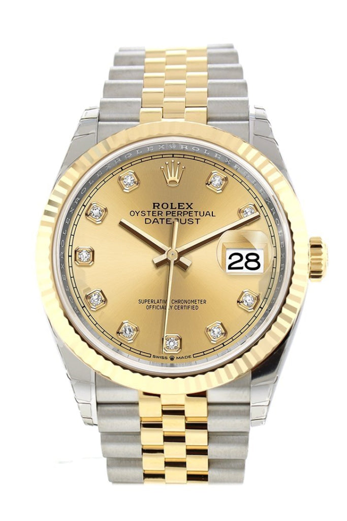 Two tone hot sale datejust 36