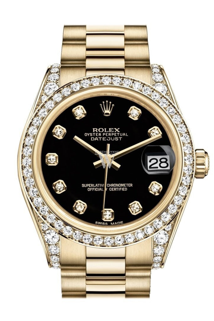 rolex ladies datejust 31 diamond bezel