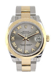 Rolex Datejust 31 Steel Roman Dial 18K Gold Two Tone Ladies 178243 / None Watch