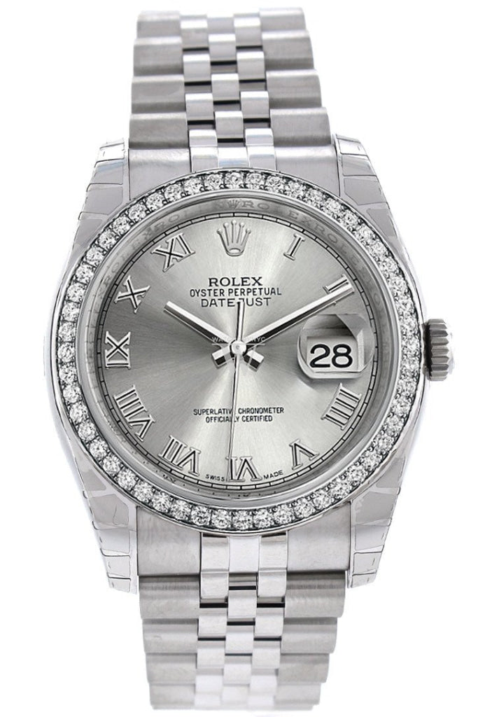Rolex datejust 36 rhodium dial cheap