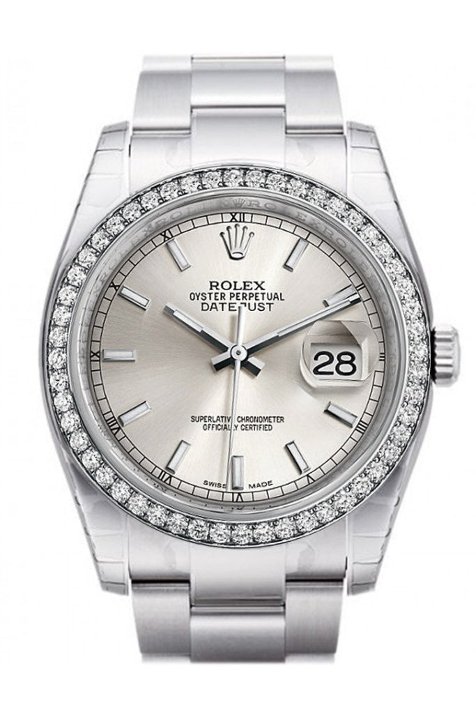 Rolex datejust clearance 36 diamond bezel