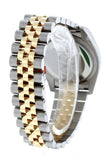 Rolex Datejust 36 Champagne Index Dial 18K White Gold Diamond Bezel Jubilee Ladies Watch 116243