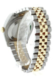 Rolex Datejust 36 White Set With Diamonds Dial 18K Gold Diamond Bezel Jubilee Ladies Watch 116243