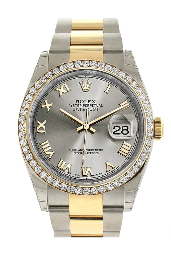 Rolex Datejust Men's 2-Tone Steel & Gold Watch 116243