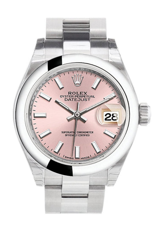Rolex silver best sale womens watch