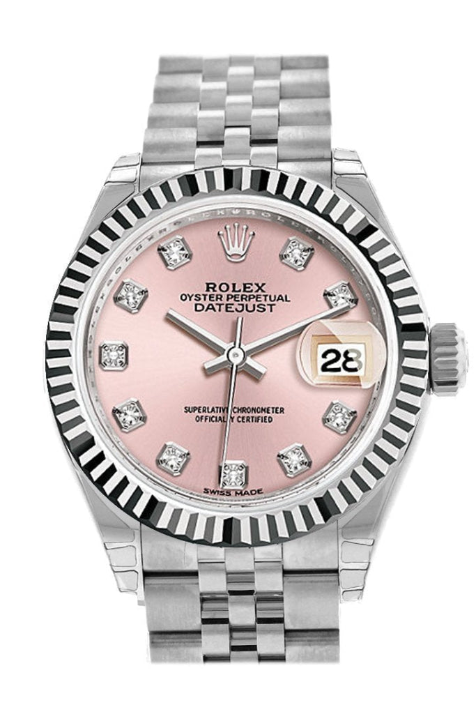 Ladies rolex with pink face store
