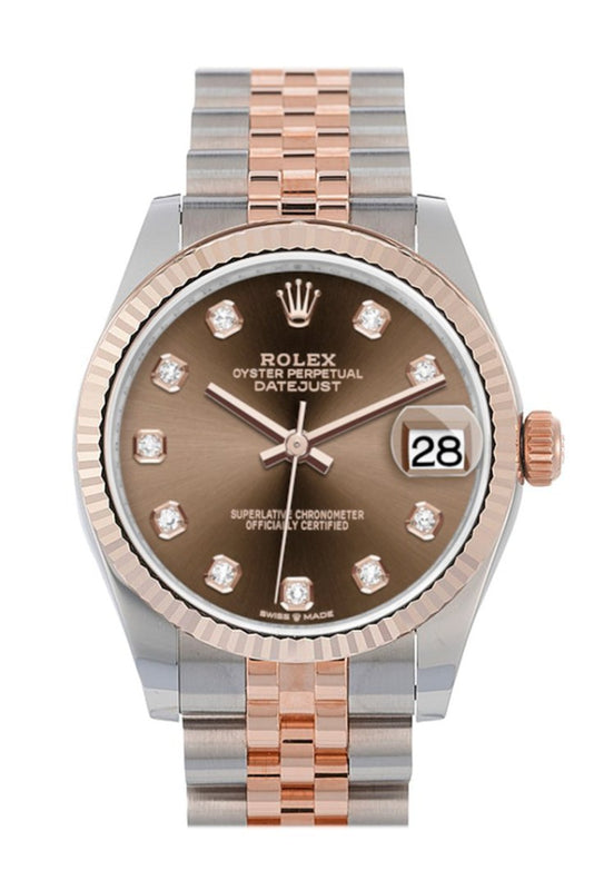 Rolex datejust outlet chocolate