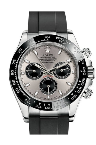 Rolex Cosmograph Daytona Steel And Black Dial Oysterflex Strap Mens Watch 116519Ln