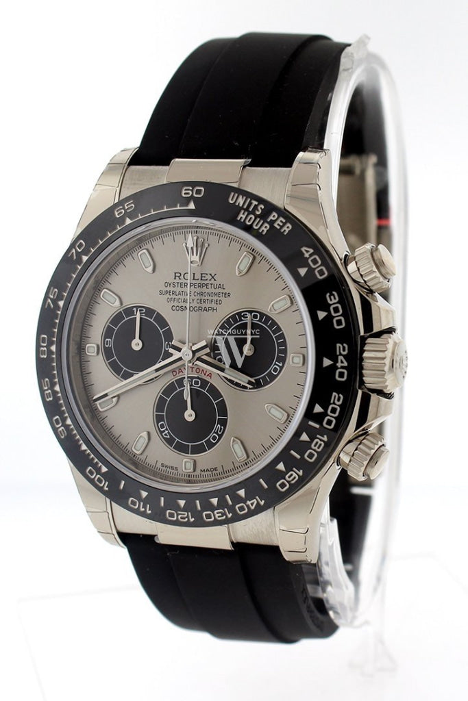 Rolex oyster perpetual superlative chronometer officially certified cosmograph leather band outlet
