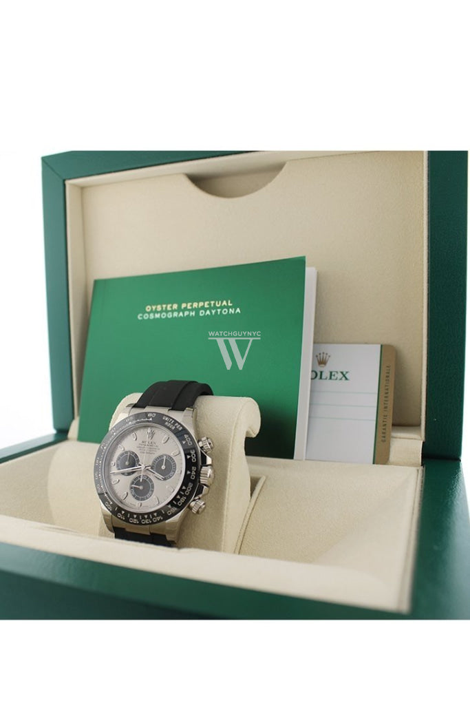 Rolex 116519LN Cosmograph Daytona Steel Dial Oysterflex Strap