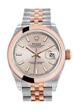 Rolex Datejust 28 Sundust Dial Jubilee Ladies Watch 279161