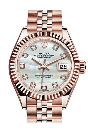 Rolex female rose gold store