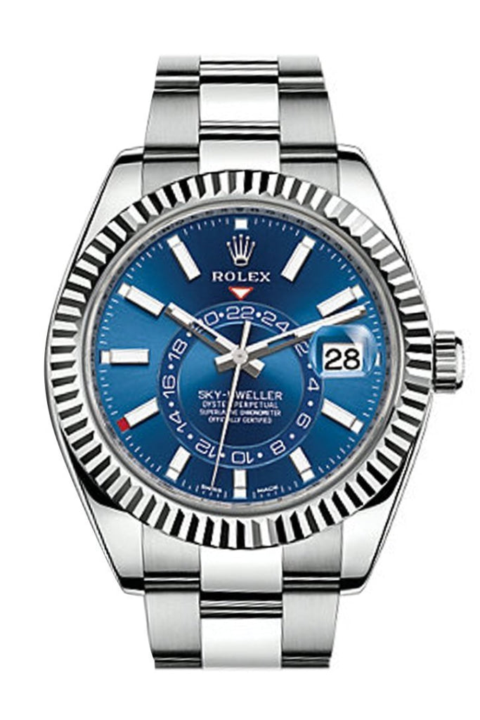 Blue sky dweller deals rolex