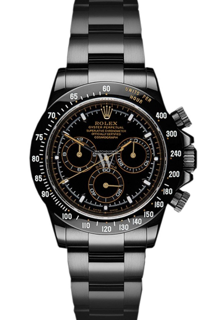 Black rolex on sale for sale