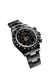 Rolex Black-Pvd Cosmograph Daytona Black Dial Stainless Steel Boc Coating Oyster Mens Watch Pvd