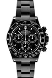 Rolex Black-Pvd Cosmograph Daytona Black Dial Stainless Steel Boc Coating Oyster Mens Watch / None