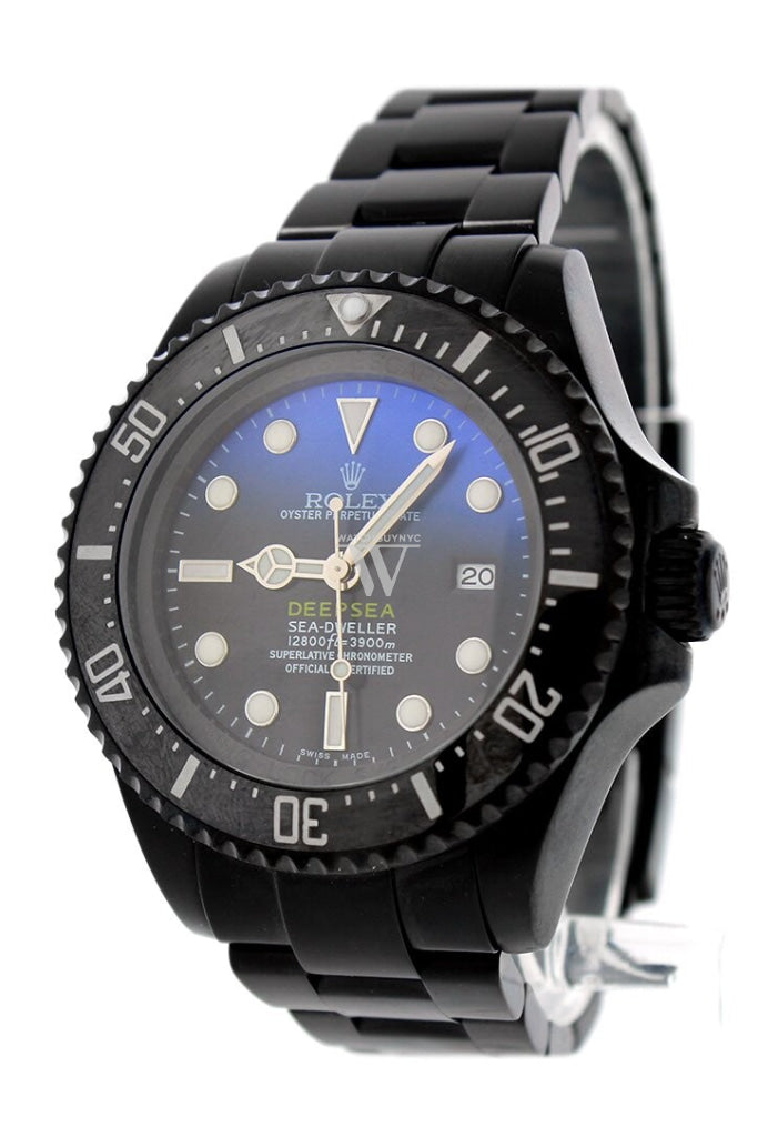 Deep sea blue shop black