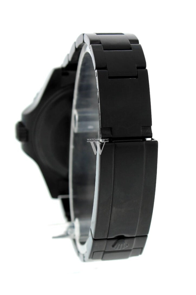 Rolex Black-Pvd Sea Dweller Deepsea Black Blue Dial Stainless Steel Boc Coating Oyster Automatic