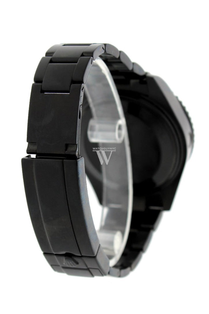 Rolex Black-Pvd Sea Dweller Deepsea Black Blue Dial Stainless Steel Boc Coating Oyster Automatic