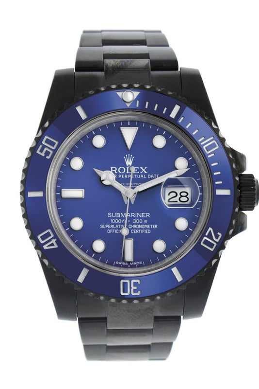 Rolex black hotsell blue dial
