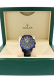 Rolex Black-Pvd Yacht-Master 40 Dark Rhodium Dial Steel Black Boc Coating Oyster Mens Watch 116680