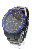 Rolex Black-Pvd Yacht-Master 40 Dark Rhodium Dial Steel Black Boc Coating Oyster Mens Watch 116680