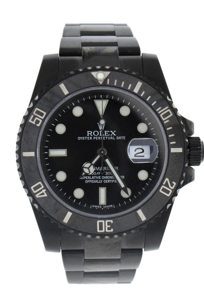 Rolex with black band online