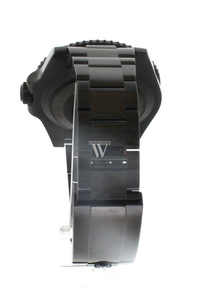 Rolex Black-Pvd Yacht-Master 40 Dark Rhodium Dial Steel Black Boc Coating Oyster Mens Watch 116680