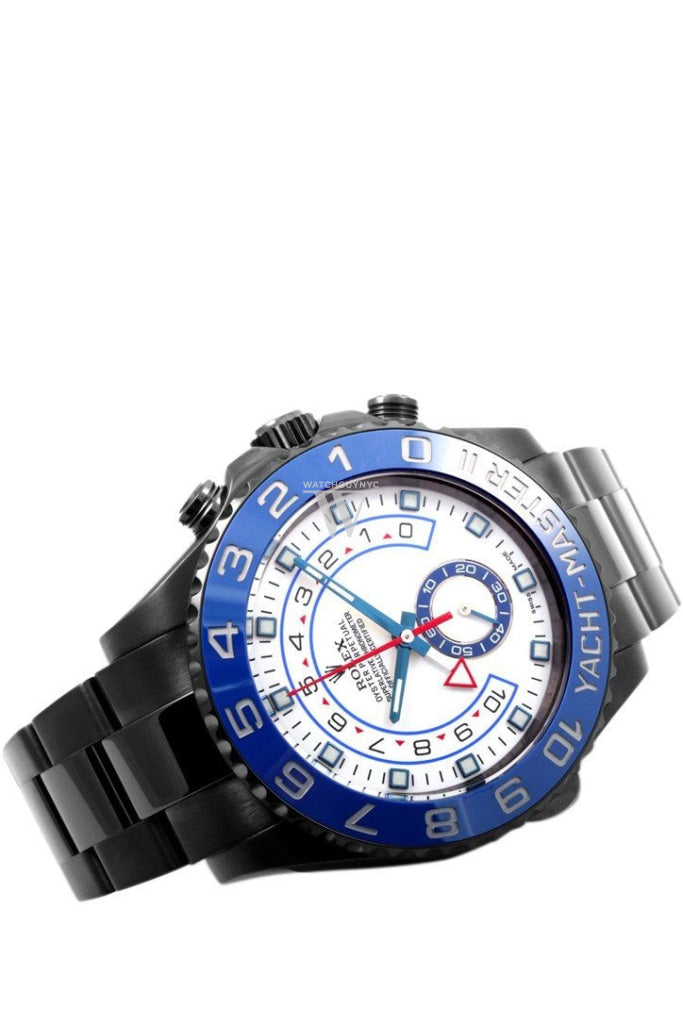 Rolex Black-Pvd Yacht-Master 40 Boc Coating Mens Watch 116680 Rolex Black Pvd
