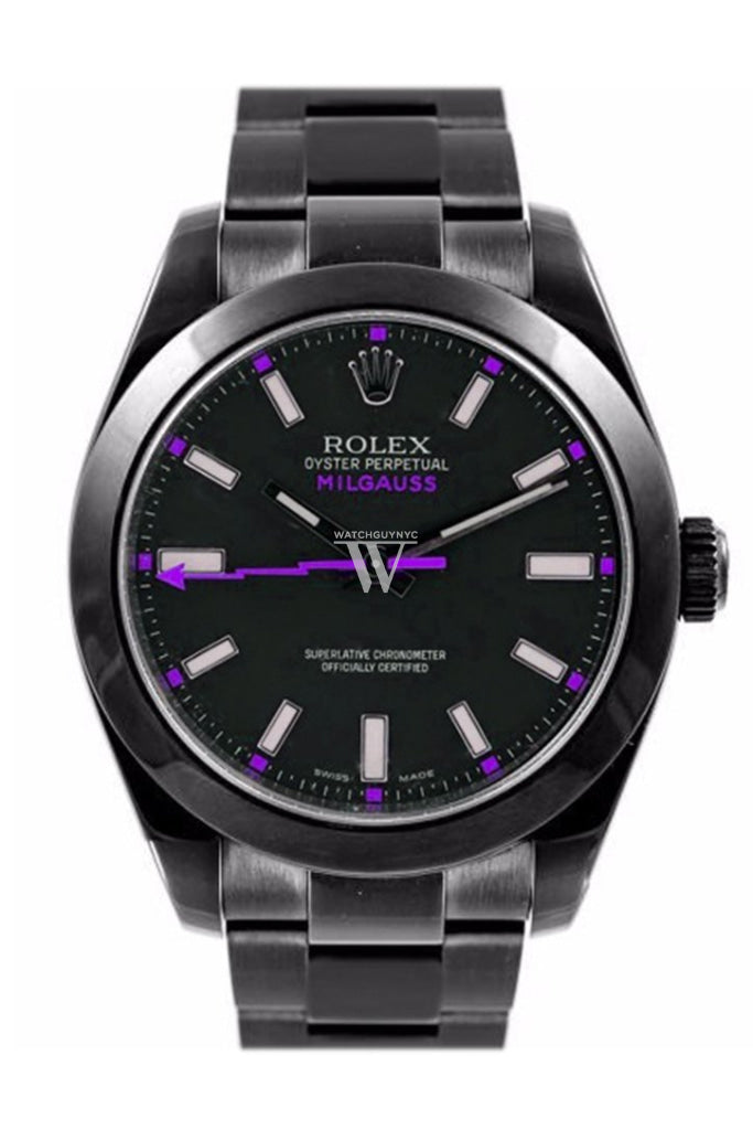 Rolex milgauss custom best sale