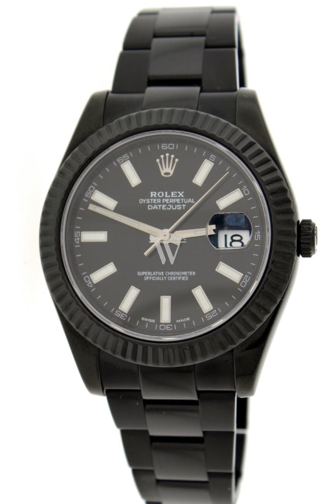 Rolex new arrivals custom black