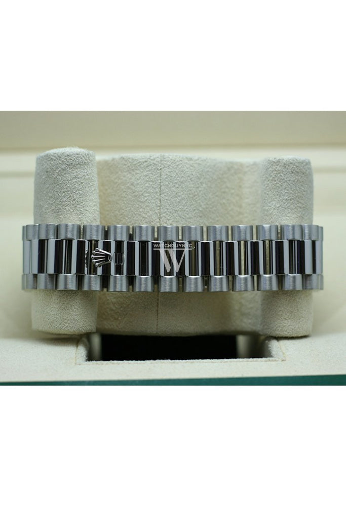 Rolex Day Date Ii 41 Ice Blue Arab Dial Platinum President Automatic Mens Watch 218206