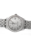 Rolex Datejust 31 Silver Diamond Dial Jubilee Watches 178384 Pre-Owned-Watches