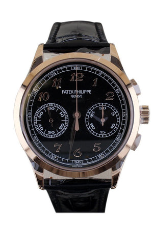 Patek Philippe Complications Chronograph Rose Gold Men Watch 5170R-010 Black