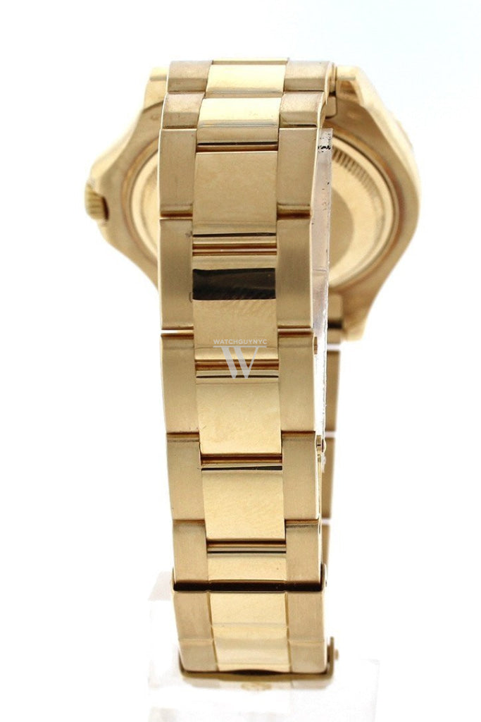 Rolex Yacht-Master White Dial Steel 18K Yellow Gold Ladies Watch 169628 Pre-Owned-Watches