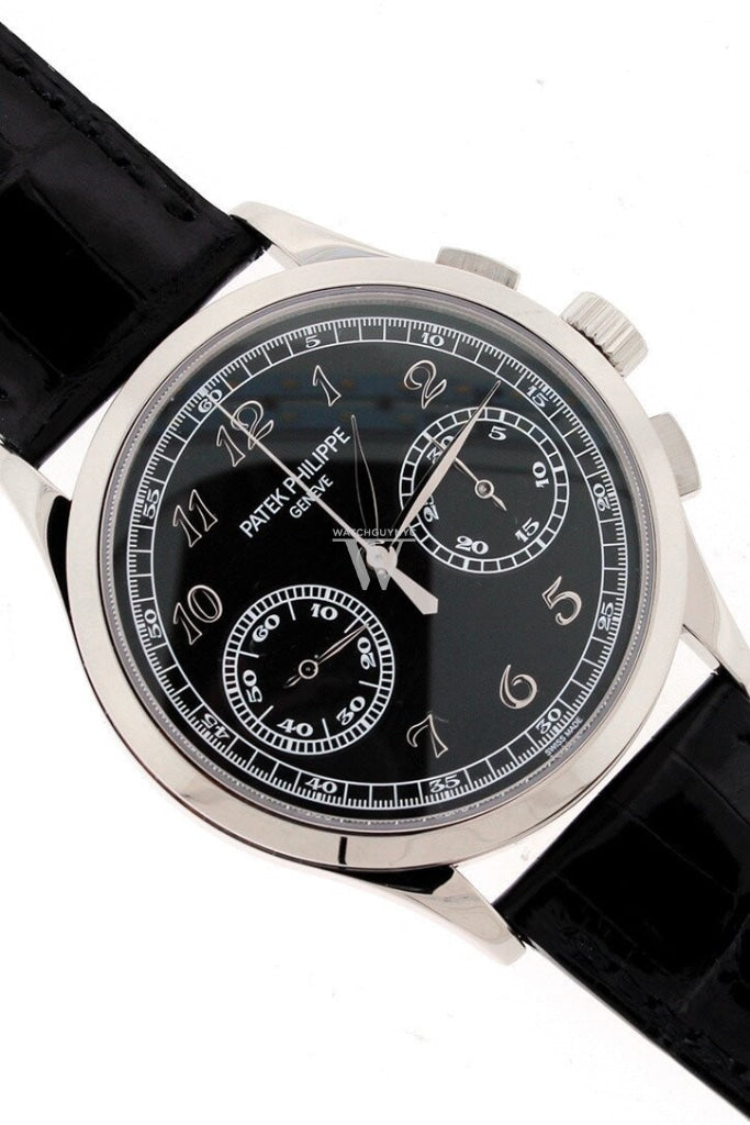 Patek Philippe Complications Gold Black Dial 5170G 010 Mens