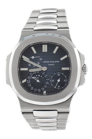 Patek Philippe Nautilus Blue Dial Stainless Steel Mens Watch 5712/1A-001