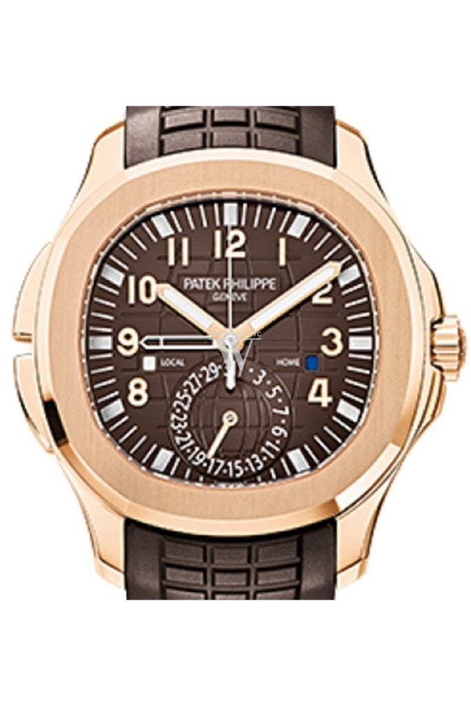 Patek Philippe Aquanaut Brown Rose Gold Composite 5164R 001 WatchGuyNYC
