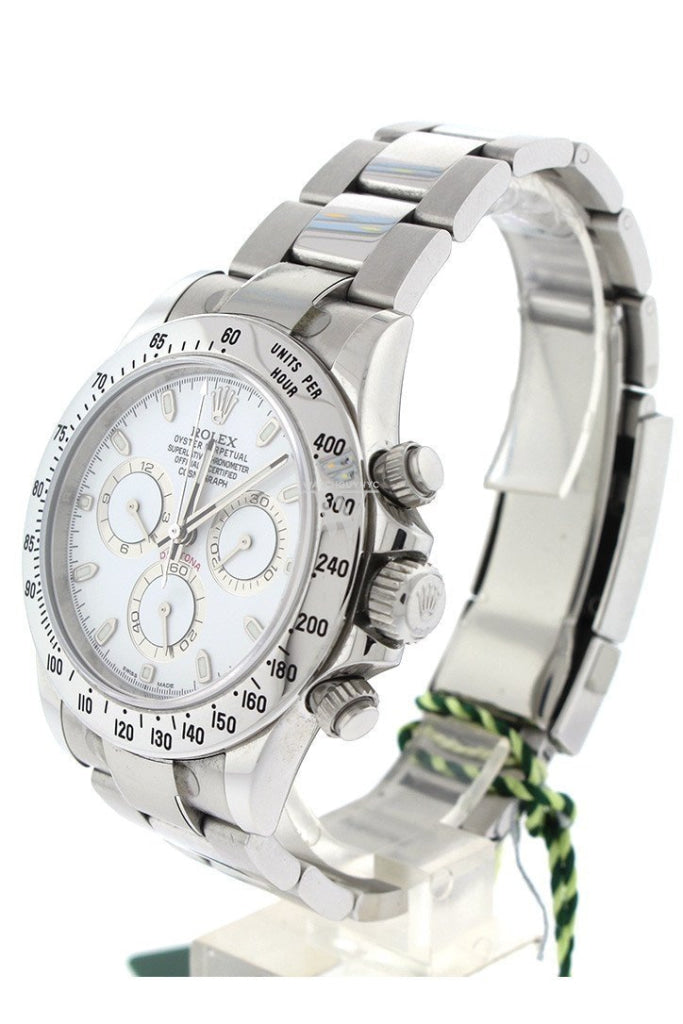 ROLEX 116520 Cosmograph Daytona White Dial Men s Watch WatchGuyNYC