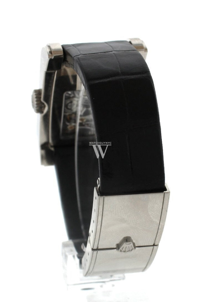 Rolex Cellini Prince 18K White Gold Mens Watch 5443/9 Pre-Owned-Watches