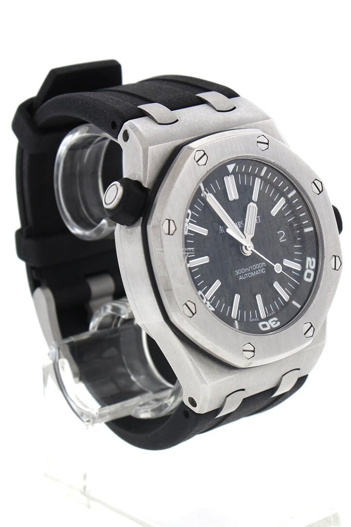 Audemars Piguet Royal Oak Offshore Diver Black Dial Automatic Mens Watch 15703St.oo.a002Ca.01